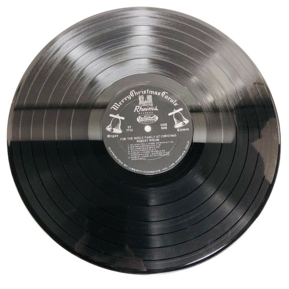 Organ & Chime By Robert Rheims For The Whole Family At Christmas Vinyl LP Record - Picture 4 of 5
